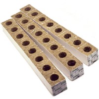 Grodan Rockwool block 3" box of 384 inch hole Grodan Rockwool block 3" box of 384 inch hole